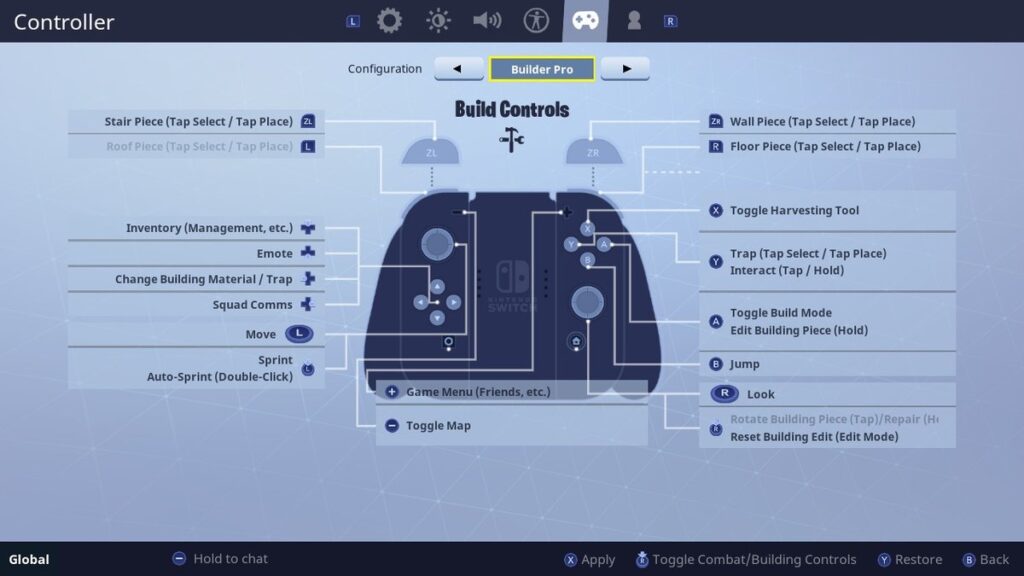 How To Build in Fortnite on The Switch