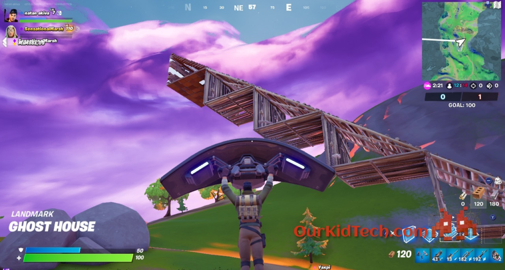 How To Build in Fortnite on The Switch