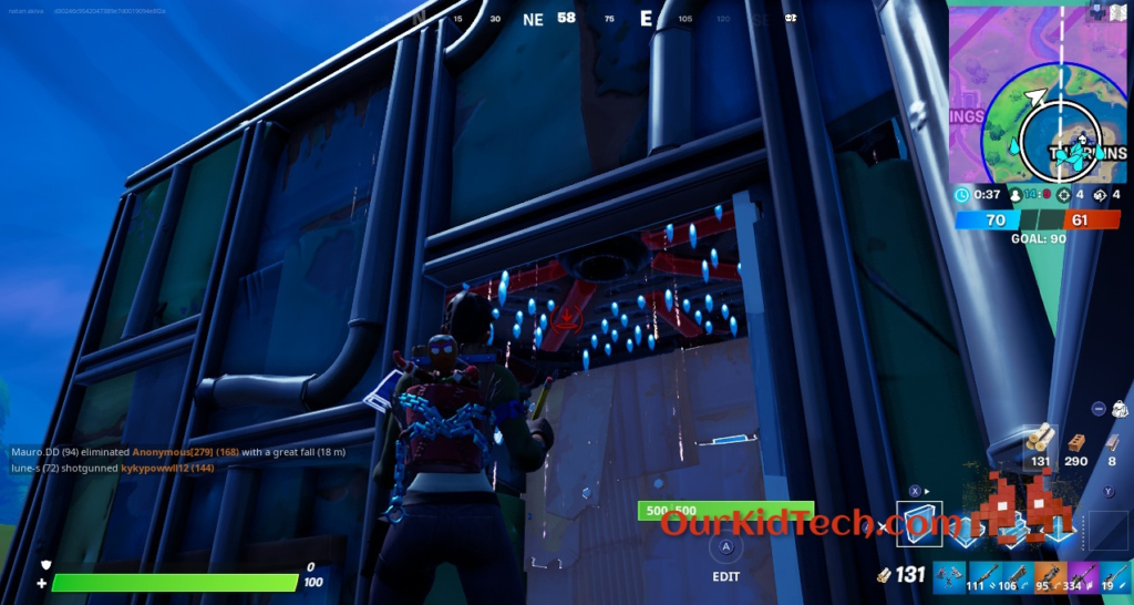 How to Build In Fortnite on The Switch
