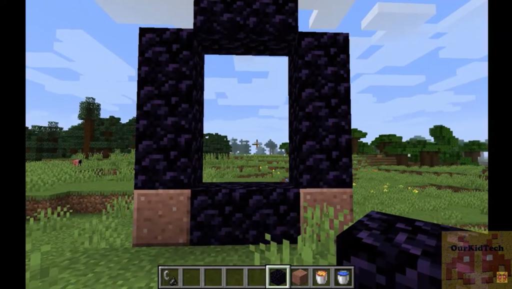 How To Create A Nether Portal In Minecraft